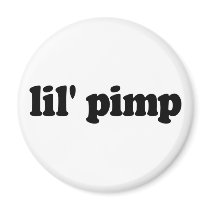 Lil pimp refrigerator magnet
