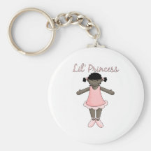 Lil Princess - Pink Ballerina 1 Key Chain