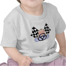 Lil Race Winner Baby Boy Shirt