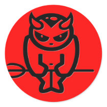 Lil' Red Devil stickers by markthaler Lil' Red Devil stickers