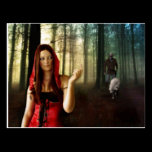 Lil Red Riding Hood - Postcard postcards