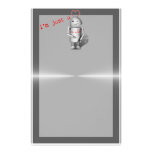 (Lil' Robo-x9) Love Machine Stationery Design