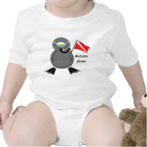Lil Scuba Dude Future Diver t-shirts