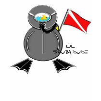 Lil Scuba Dude t-shirts