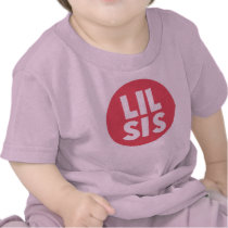 Lil Sis Circle t-shirts