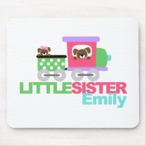 Lil Sister Train mousepads