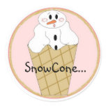 Lil' Snowcone Stickers