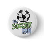 Lil' Soccer Fan buttons