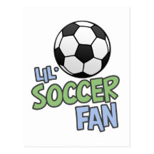Lil' Soccer Fan Post Cards