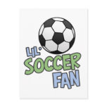 Lil' Soccer Fan postcards
