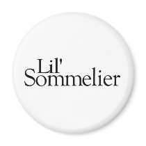 Lil Sommelier magnets by Coolkidstees Lil Sommelier magnets