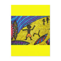 Lil Surfer Dude at Work Postcard