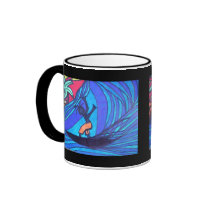 Lil' Surfer Dude mugs by CreativeColours Lil' Surfer Dude mugs