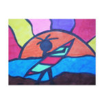Lil' Surfer Dude - Setting Sun Post Cards
