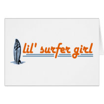 Lil Surfer Girl cards