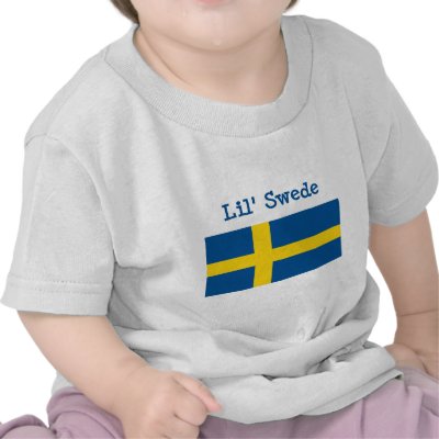 Lil' Swede T-shirt by FlagTshirts
