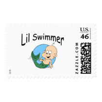 Lil Swimmer postage
