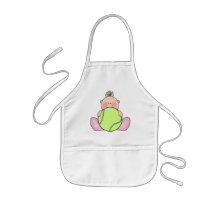 Lil Tennis Baby Girl Aprons