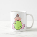 Lil Tennis Baby Girl Mug