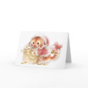 Li'l tiger Christmas card by elisemartinson Li'l tiger Christmas card