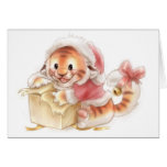 Li'l tiger Christmas card
