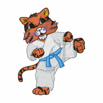 Lil' Tiger embroidered shirts by ZazzleEmbroidery Lil' Tiger embroidered shirts