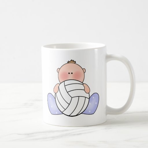 Lil Volleyball Baby Boy Coffee Mug