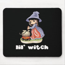 Lil Witch mousepads by smallhandsdesigns Lil Witch mousepads