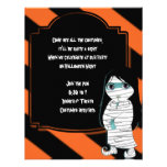 Lil' Witch the Mummy Halloween Party Invitation