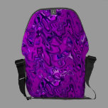 Lila pattern Messenger Bag messenger bags