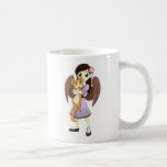 Lilac and Orange Mugs
