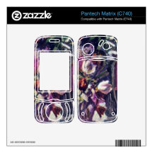 Lilac and tulips by Lovis Corinth Skins For Pantech Matrix