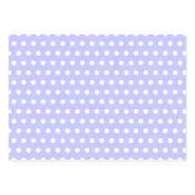 Lilac and White Polka Dot Pattern. Spotty. Business Cards