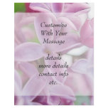 Lilac Bloom In Early Spring Flyer Design