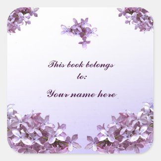 Lilac Bookplate