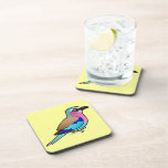 Lilac-breasted Roller Beverage Coaster