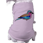Lilac-breasted Roller Dog Ringer T-Shirt