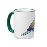 Lilac-breasted Roller Ringer Mug