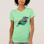 Lilac-breasted Roller Women\'s American Apparel Fine Jersey Short Sleeve T-Shirt