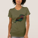 Lilac-breasted Roller Women\'s American Apparel Fine Jersey Short Sleeve T-Shirt