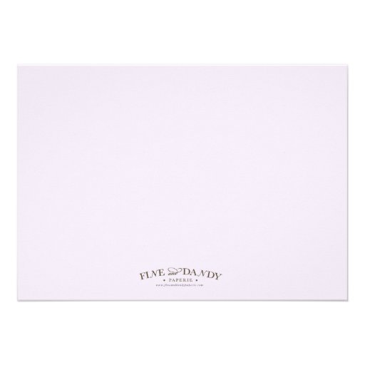 LILAC & BROWN HOLY CROSS | BAPTISM INVITATION