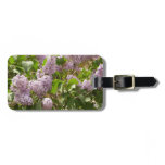 Lilac Bush Luggage Tag