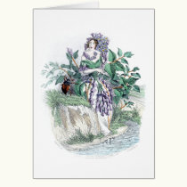 Lilac cards