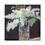 Lilac Flowers Bouquet by Manet Magnet