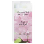 Lilac Flowers In The Morning Sunlight Customized Rack Card