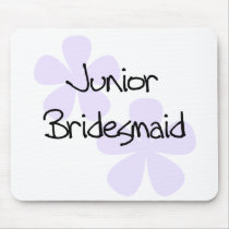 Lilac Flowers Jr. Bridesmaid mousepads by weddingsareus Lilac Flowers Jr. Bridesmaid mousepads