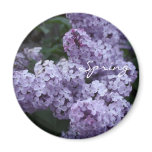 Lilac Flowers Magnet