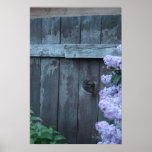 Lilac Flowers Poster