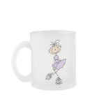 Lilac Ice Skating Girl Mug