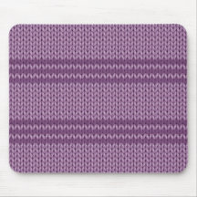Lilac Knit Mousepads